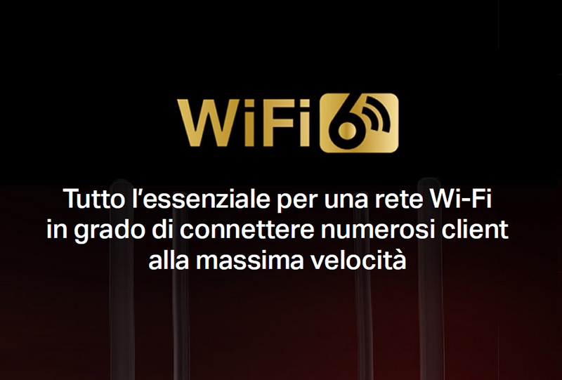Wi-Fi 6 con Mercusys!