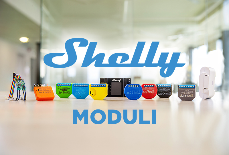 Shelly: una panoramica dei moduli Smart.